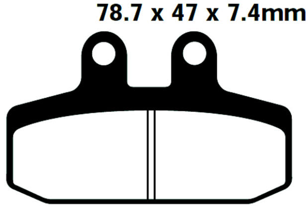 Brake pads FA256 SFA256