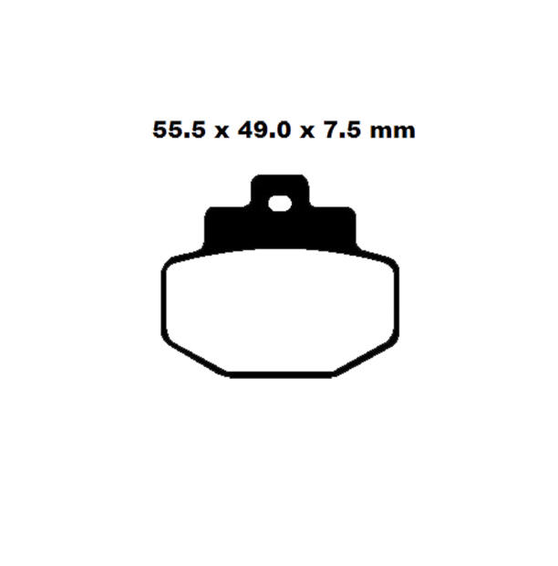 Pastiglie freno tipo SFA231