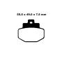 Pastiglie freno tipo SFA231