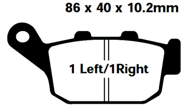 Scooter Bremsklötze   +