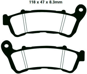SFA388 Scooter Bremsklötze   + - Bremsbeläge