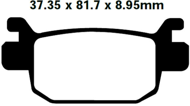 Bremsbeläge Honda / Peugeot Roller