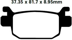 Bremsbeläge Honda / Peugeot Roller