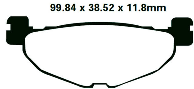 Bremsbeläge für Yamaha XP/500/TMax/Majesty/400 Sintermetall EBC