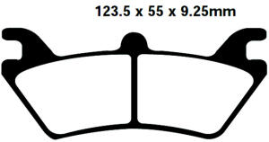 FA313R Goldstuff Bremsklötze - Bremsbeläge Sintermetall