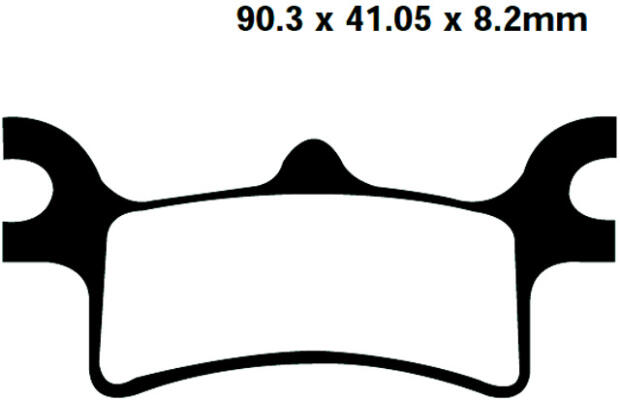 FA314R Goldstuff Bremsklötze - Bremsbeläge Sintermetall