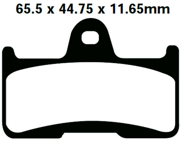 FA344R Goldstuff Bremsklötze - Bremsbeläge Sintermetall
