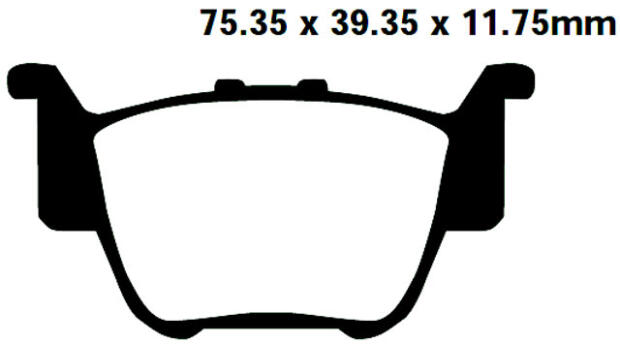 FA373R Goldstuff Bremsklötze - Bremsbeläge Sintermetall