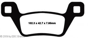 FA600/2R Goldstuff Bremsklötze   * -...