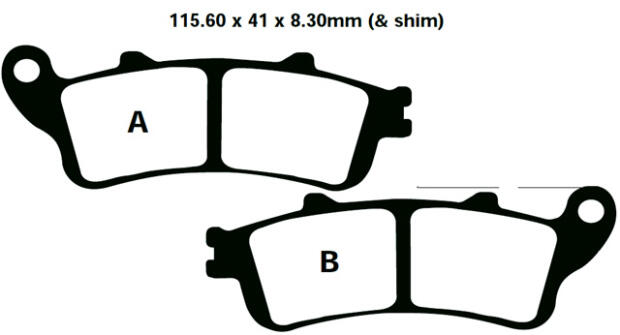 Goldstuff Bremsklötze   +