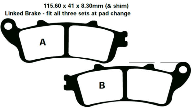 Goldstuff Bremsklötze   +