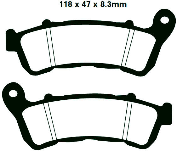 FA388HH Goldstuff Bremsklötze   + - Bremsbeläge Sintermetall