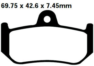 FA320HH Goldstuff Bremsklötze   + - Bremsbeläge...