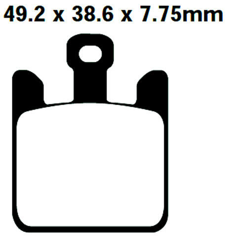 FA369/4HH Goldstuff Bremsklötze   + - Bremsbeläge Sintermetall