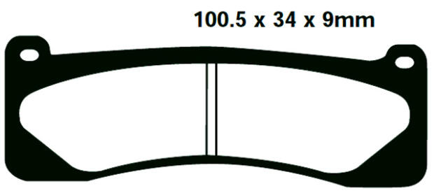 GFA263HH Goldstuff RennBremsklötze - Bremsbeläge Sintermetall