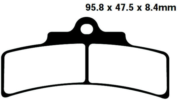 GFA276HH Goldstuff RennBremsklötze - Bremsbeläge Sintermetall