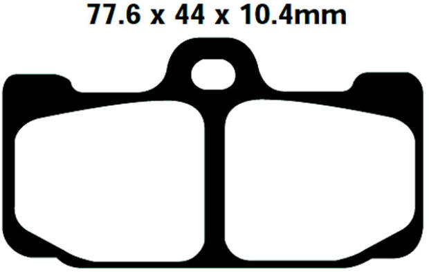 GFA295HH Goldstuff RennBremsklötze - Bremsbeläge Sintermetall