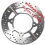 MD4010 Carbonstahl Disc   + - Bremsscheiben