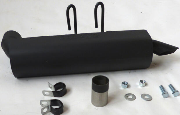 Flüsterauspuff Auspuff leise Polaris 300 Hawkeye Geräuschreduzierung