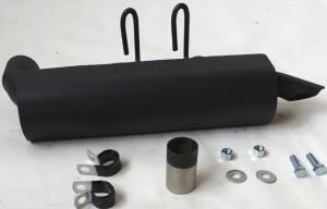 Flüsterauspuff Auspuff leise Polaris 300 Hawkeye...