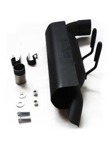 Flüsterauspuff Auspuff leise Polaris 300 Hawkeye Geräuschreduzierung