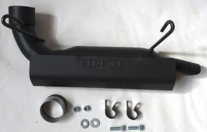 Flüsterauspuff Auspuff leise für Kawasaki Mule 3000 3010 4010 Trans Mule