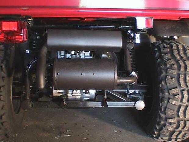 Exhaust silencer Kawasaki Mule 600-610