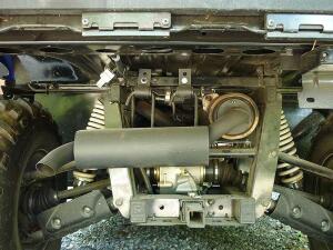 Flüsterauspuff Auspuff leise Arctic Cat mit Zentral...