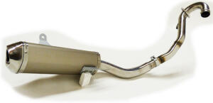 Auspuff Suzuki LTR450 mit Tuning Krümmer