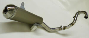 Auspuff Suzuki LTR450 mit Tuning Krümmer