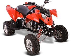 POLARIS OUTLAW Tank carbon