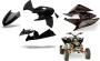 POLARIS OUTLAW 450MXR / 525IRS / 525S Plastik carbon
