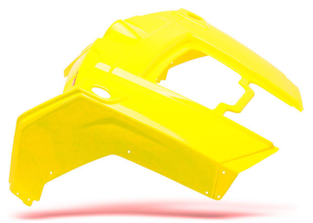 RZR 570 RZR 800 UTV / SXS RZR-4 800 RZR-S 800 RZR XP 900 RZR XP-4 900 Kotflügel vorne gelb