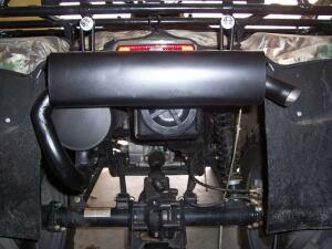 Flüsterauspuff Auspuff leise Arctic Cat 400-500-650-700