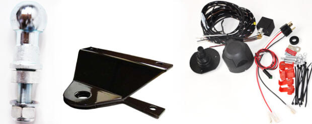 Anhängerkupplung Polaris Scrambler500 Trailblazer330 Sport Set