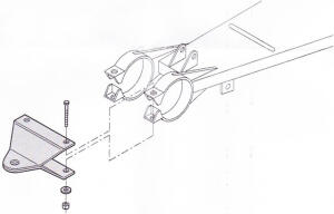 Anhängerkupplung Polaris Scrambler500 Trailblazer330 Sport Set