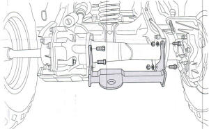Anhängerkupplung für Suzuki LTZ250 - Ozark