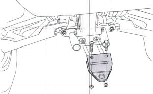 Anhängerkupplung Honda Rincon