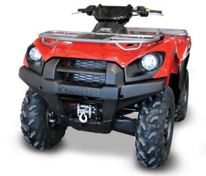 Seilwinden Halterkit für Kawasaki KVF750-650 Brute Force 05-19 Seilwindehalteplatte Seilwindenanbau