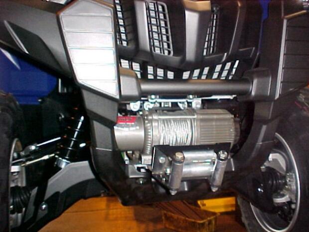 Seilwinden Halterkit Yamaha Grizzly Seilwindehalteplatte Seilwindenanbau