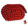 chain 520 5/8x1/4 118 links red HRT