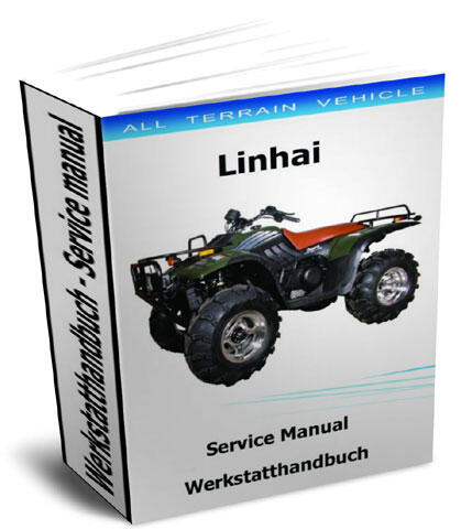 Werkstatthandbuch, Reparaturanleitung Linhai, Worker 300, Big Ranger, Muddy, Goon, Explorer, Ranger, Seikel LC 320 bis Bj.2005 CD