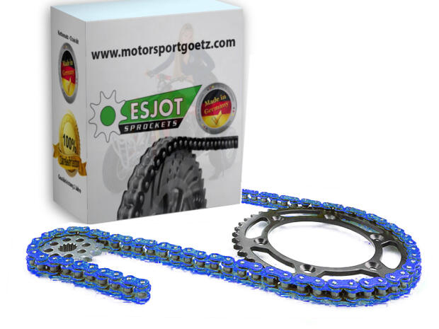 Chain kit Raptor 700 YFM700R TUNING reinforced blue