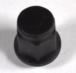 Radmuttern 1Stck M10x1,25 konisch schwarz