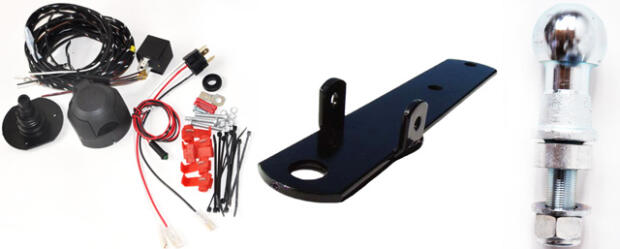 Anhängerkupplung für Yamaha YFM 350 R Anhängerbock