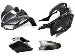 Kotflügel Verkleidung für Kawasaki KFX 700 Carbon