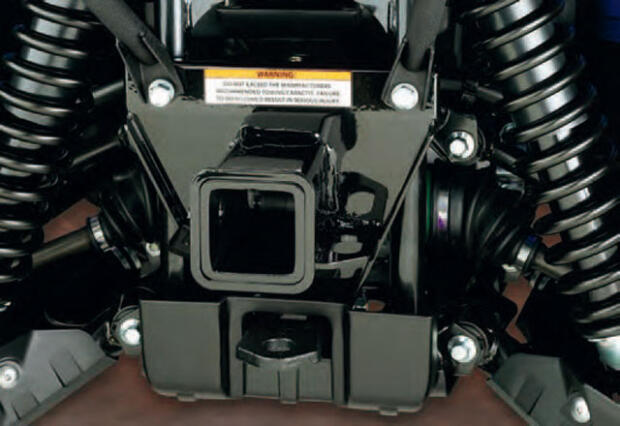 Anhängerkupplung Arbeitsgeräte für Yamaha Grizzly 700 550 hinten