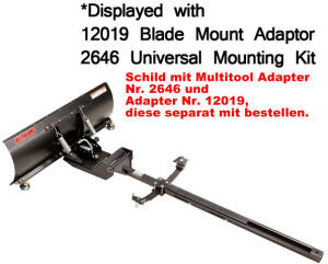 ATV Quad Schneeschild Schiebeschild Seitenschieber Swisher