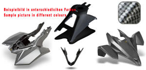 Plastik Kit LTR450 Carbon schwarz