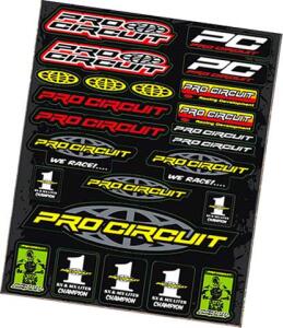 Pro Circuit Aufkleber set